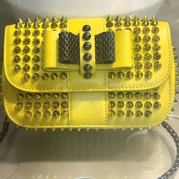 Christian Louboutin Mini Sweet Charity Studded Crossbody Bag - Picture 13 of 16